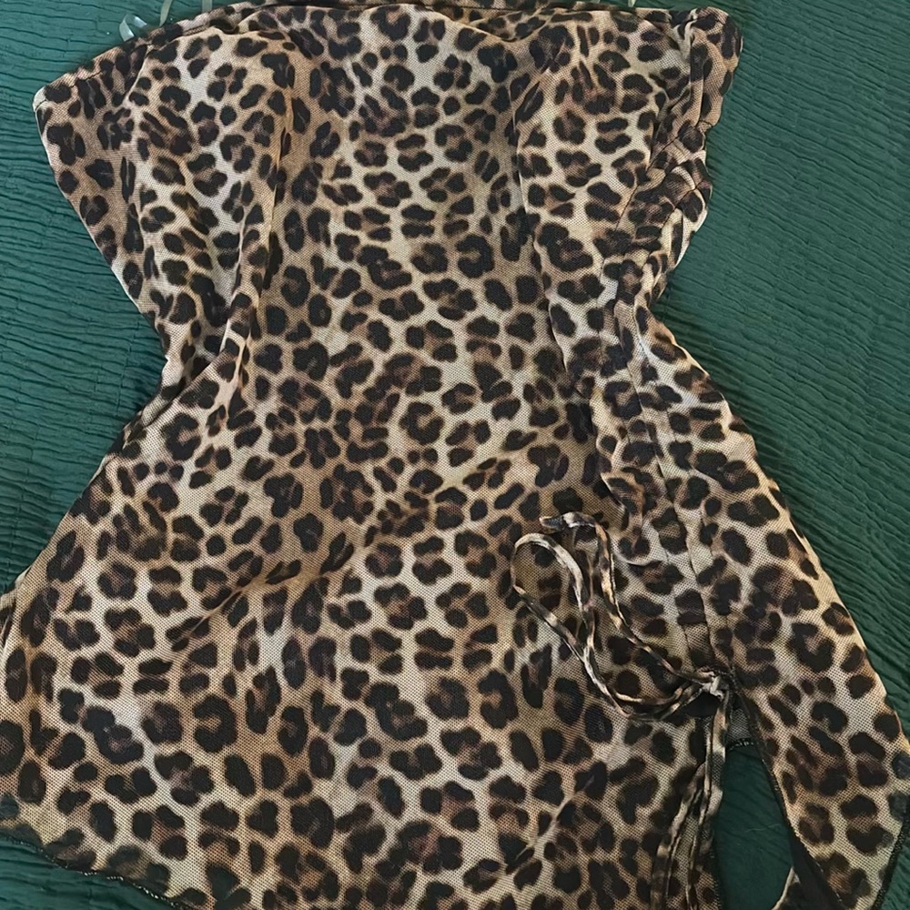 Cheetah print top